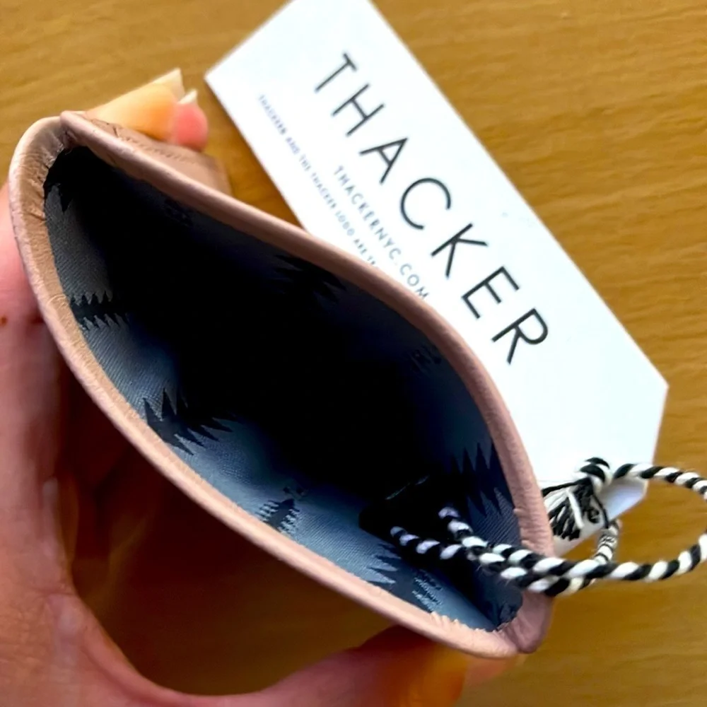 NWT Thacker Leather Card Case